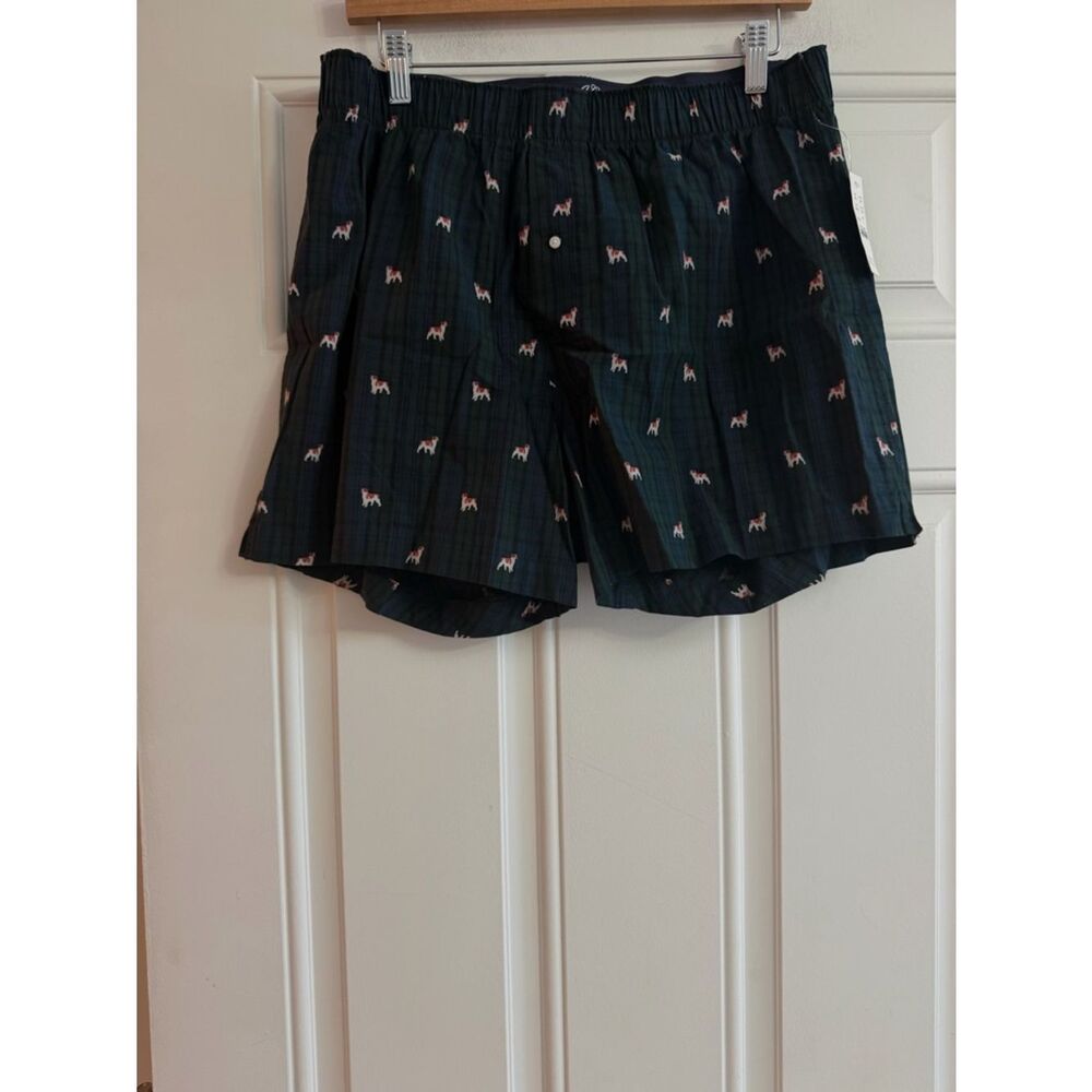 J.Crew Patterned boxers in cotton NWT Size L